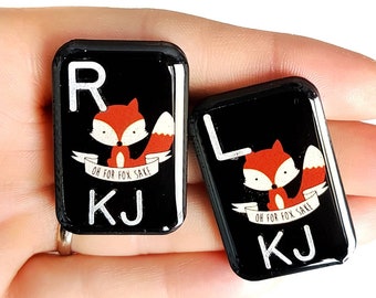 For Fox Sake X-Ray Markers - Fox Xray Markers with Initials - Animal X-Ray Marker - Funny Xray Marker - Rad Tech Gift - Xray Graduation Gift