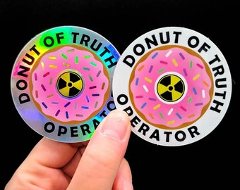 CT Tech Sticker - CT donut sticker - Radiology Sticker - Xray Sticker - Donut of Truth Sticker, Medical Sticker, Ct Tech Gift, Funny Sticker