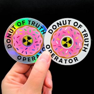 CT Tech Sticker - CT donut sticker - Radiology Sticker - Xray Sticker - Donut of Truth Sticker, Medical Sticker, Ct Tech Gift, Funny Sticker