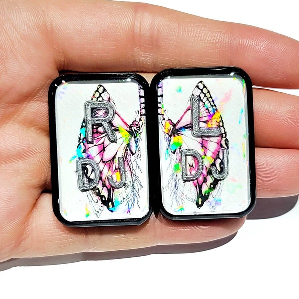 Marcadores de rayos X de polilla - Regalo de tecnología radiológica - Marcadores de rayos X de pulmón coloridos - Marcador de rayos X de mariposa - Marcadores de rayos X con iniciales - Rayos X de anatomía