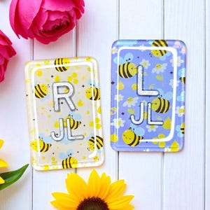 Bee Xray Markers - Summer X-Ray Markers, Radiology Marker Set, Gift for X-Ray Tech, Cute Xray Markers with Initials, Spring Xray Markers