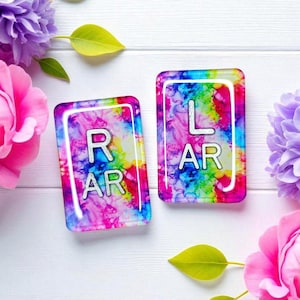 Rainbow Color Splash Xray Markers - Abstract X-Ray Markers - Radiology Marker Set - Gift for X-Ray Tech - Radiology Gift, Xray Tech