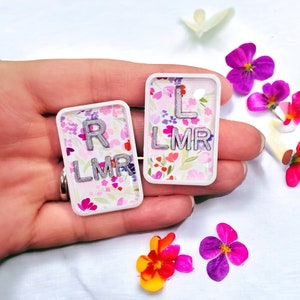 Floral  X-Ray Marker Set - Spring Xray markers -Rad Tech Gift - Xray Marker - Xray Marker with Initials - Radiology Markers