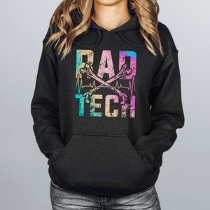 Rad Tech Hoodie - Radiology Hoodie - Xray Hoodie - Xray Long Sleeve - Xray Jacket - Radiology Jacket - Hoodie with Pocket