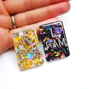 Holographic Flakes Xray Markers - Glitter X-Ray Markers - Rainbow Marker Set - Gift for X-Ray Tech - Radiology Gift - Xray Tech Gift