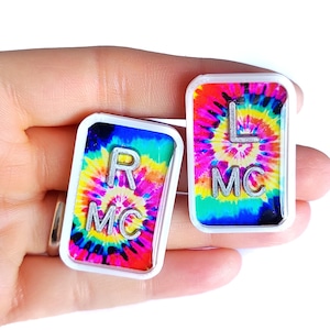 Tie Dye Marker Set - Fun Xray Markers with Initials - Watercolor Tie Dye X-Ray Marker - Radiology Markers - Rad Tech Gift