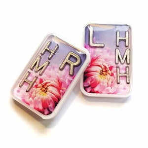 Pink Flower X-ray Markers - Rad Tech Gift - Floral X-Ray Marker - X-Ray Marker - Xray Markers with Initials -  XRay Marker- Radiology Marker