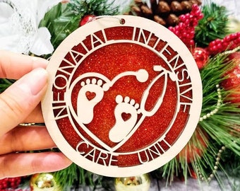 NICU Christmas Ornament - Nurse Ornament - NICU Nurse Ornament - Ornament - 2022 Christmas Ornament - Neonatal Ornament - Hospital Ornament
