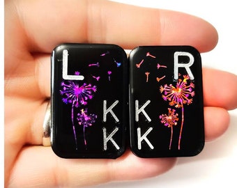Dandelion Xray Marker Set - Xray Markers with Initials - Radiology Markers - Xray Tech Gift - Xray Marker Dandelion - Floral Xray Marker