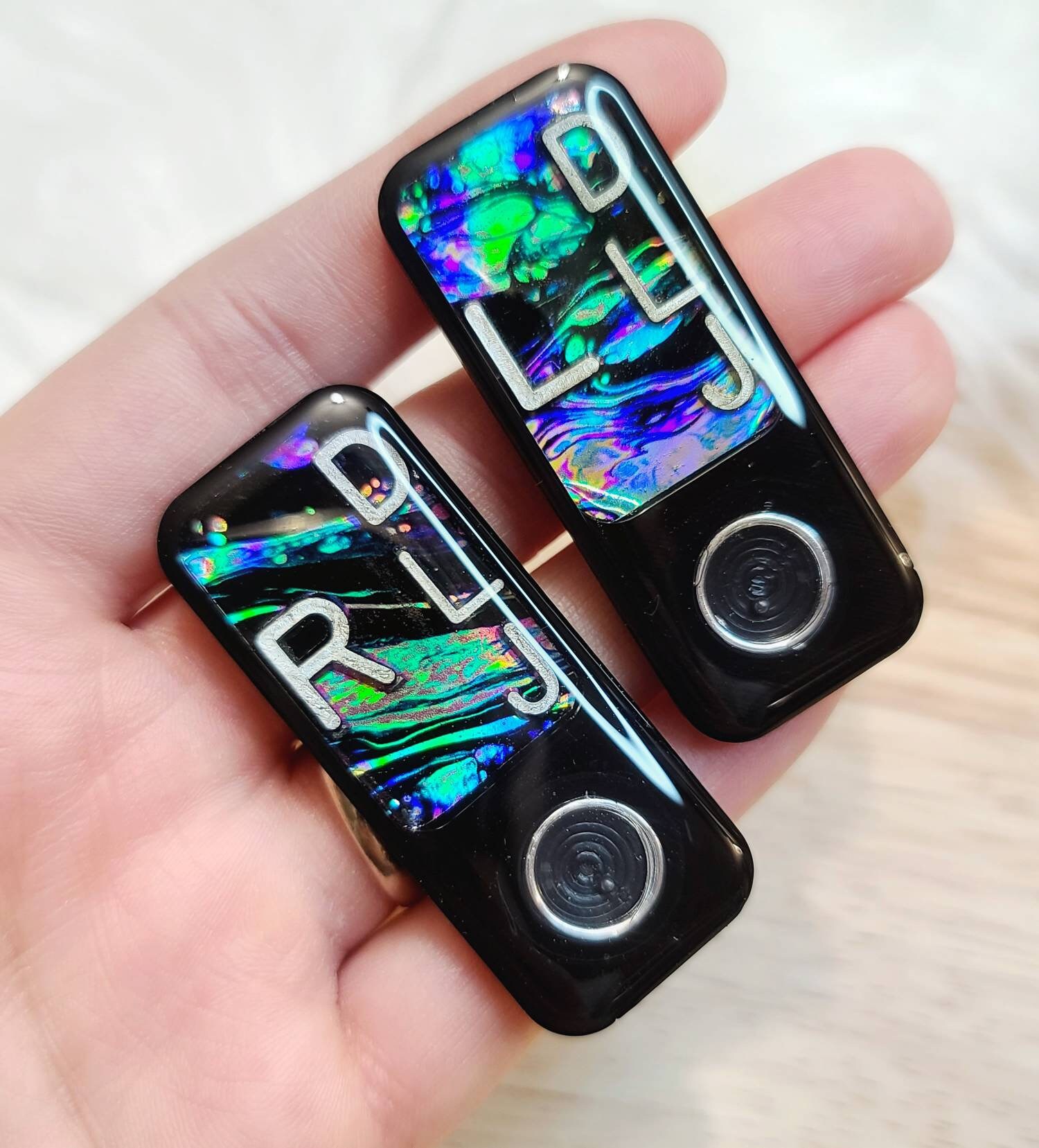 Holographic Oil Spill BB Xray Markers Positioning Beads Xray Etsy