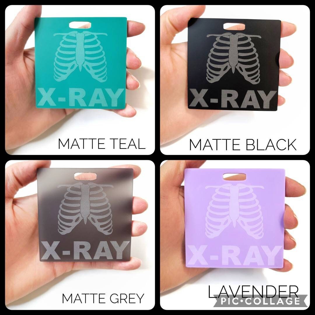 Acrylic Marker Parker Xray Marker Holder Acrylic ID Badge Etsy