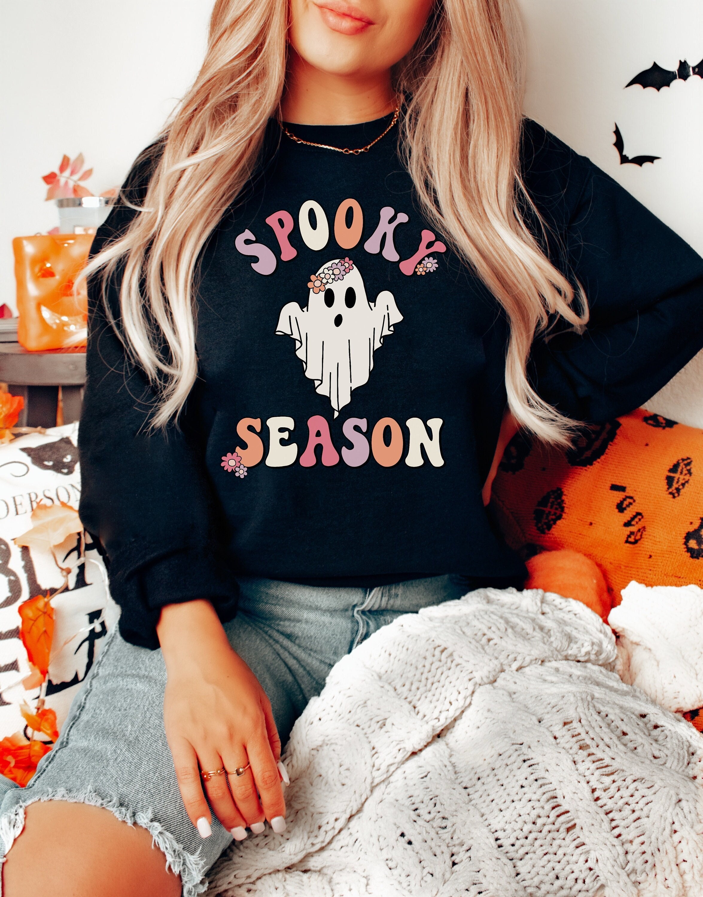 Spooky Season Sweatshirt Halloween 