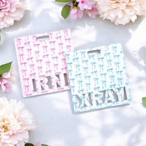 Pastel Bow Badge Buddy - Coquette Badge Buddy - Nurse Badge Buddy - Xray Badge - RN Badge - Radiology Badge - CNA Badge - Lab Badge - LPN