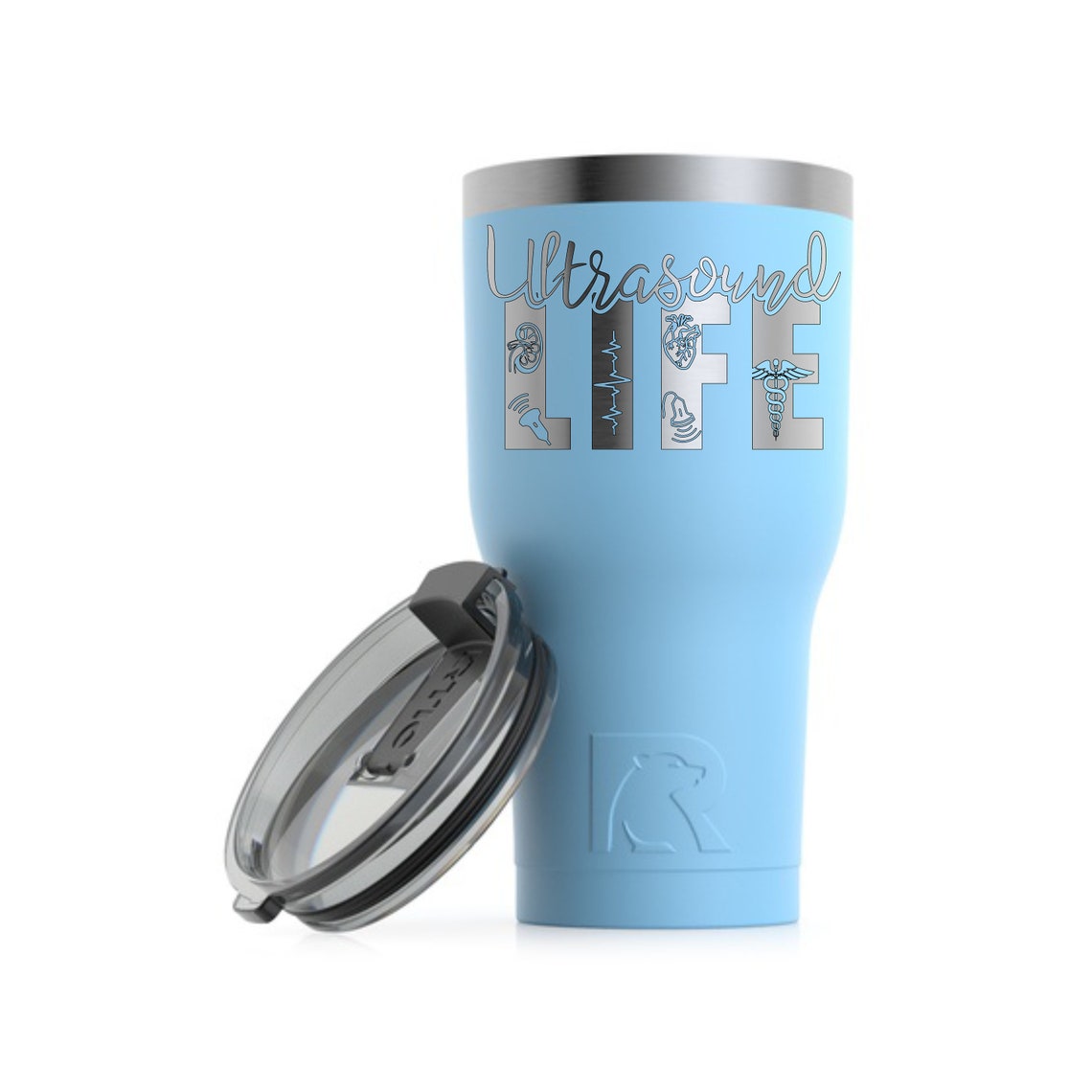 Ultrasound Life Tumbler Ultrasound Tumbler Sonographer Etsy