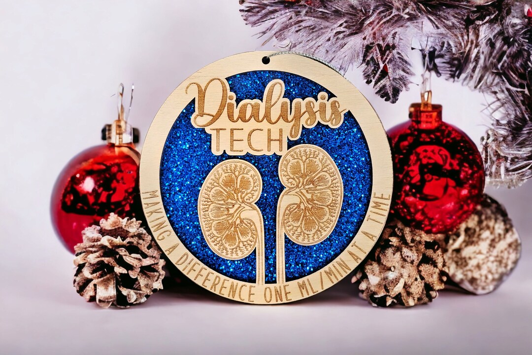 Dialysis Ornament Dialysis Nurse Ornament Dialysis Tech Etsy