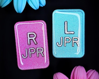 Monochrome Opal Iridescent Xray Markers - Glitter Xray Markers - Xray Marker with Initials - Gift for Xray Tech - Xray Student Gift