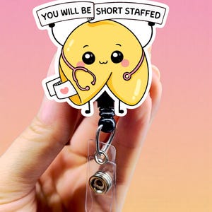 Cuff 'em Badge Reel- Funny Badge Reel - Nurse Badge Reel - Er Nurse Badge - CNA Badge Reel - MA Badge Reel - Silly Goose Badge Holder, Cute image 11