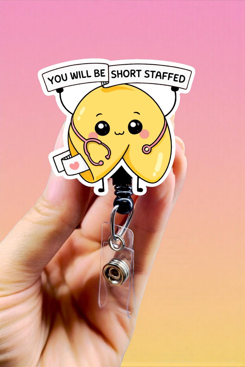 Cuff 'em Badge Reel- Funny Badge Reel - Nurse Badge Reel - Er Nurse Badge - CNA Badge Reel - MA Badge Reel - Silly Goose Badge Holder, Cute image 11