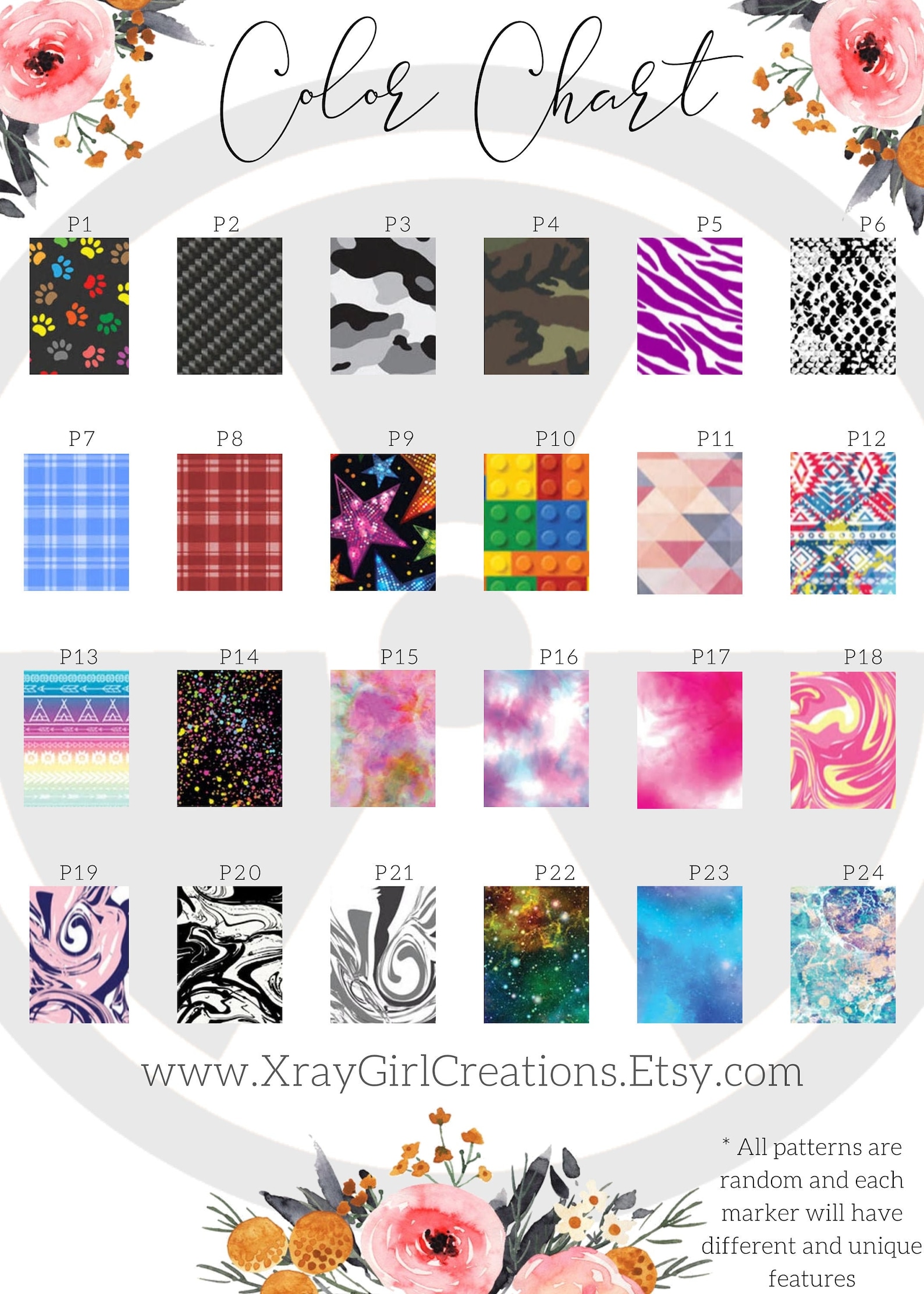 Simple Flowers BB Xray Markers BB Xray Markers Positioning Etsy