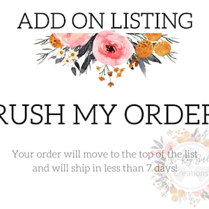ADD ON Rush My Order - Order Ships within 7 Days! Fast to Ship Xray Markers