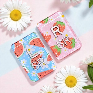 Strawberry Watermelon X-Ray Marker Set with Initials - Summer Xray Markers - Student Xray Markers, Radiology Marker Set, Fruit Xray Markers