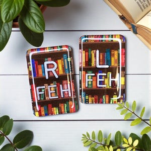 Book Lover Xray Markers - Book Xray Markers - Reading Xray Markers with Initials - Xray Tech Gift - Xray Student