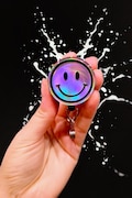 Happy Face Badge Reel - Smiling Badge Reel, Nurse Badge - Work Badge - Xray Badge - Retro Badge - Cute Badge - Badge Reel Nurse- Nurse Gift