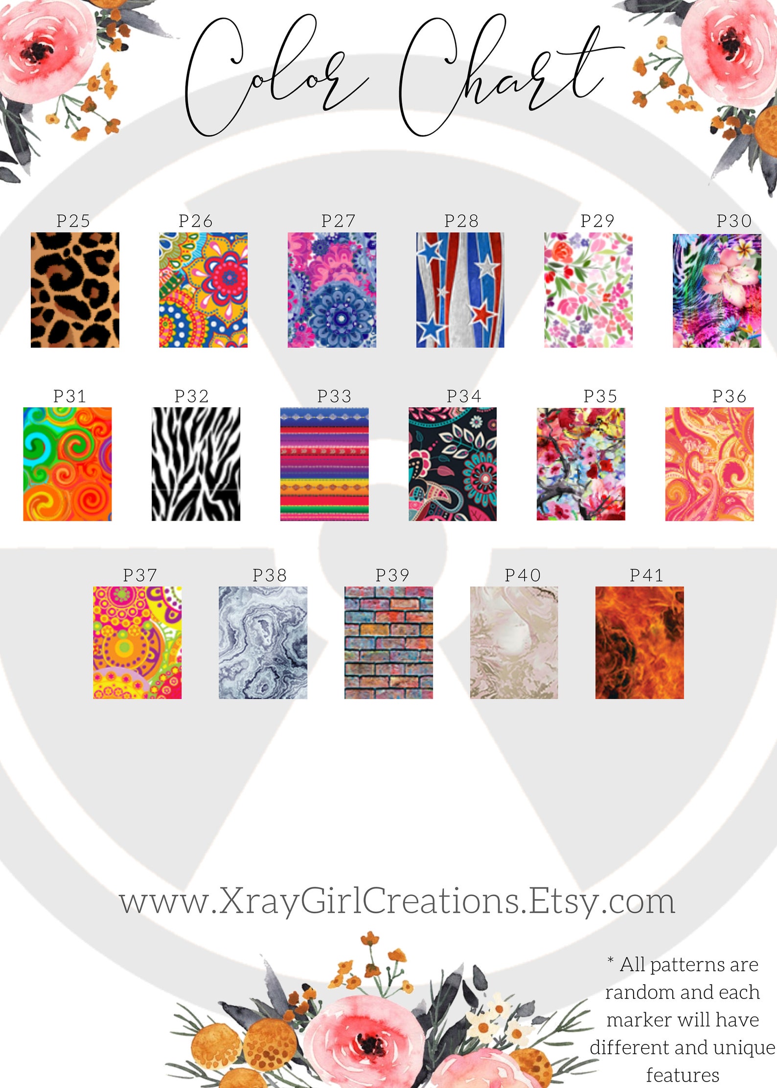 Simple Flowers BB Xray Markers BB Xray Markers Positioning Etsy