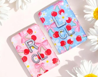 Cherry X-Ray Marker Set with Initials - Ribbon Xray Markers - Student Xray Markers, Radiology Marker Set, Fruit Xray Markers, Floral Markers