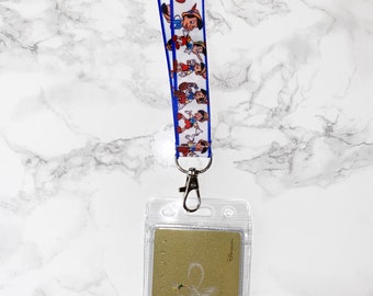 Pinocho Inspirado Lanyard / Hecho a mano