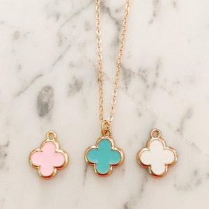 Preppy Clover Necklace