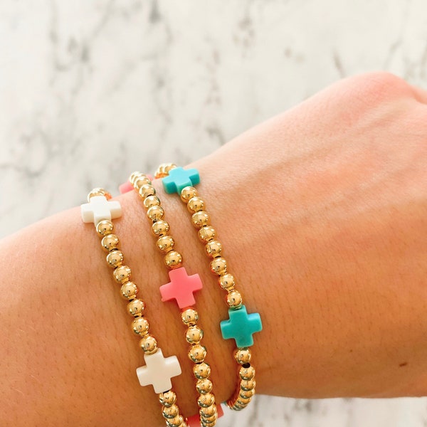 Preppy E-Newton Inspired Bracelet | Gold Filled Non-Tarnishing