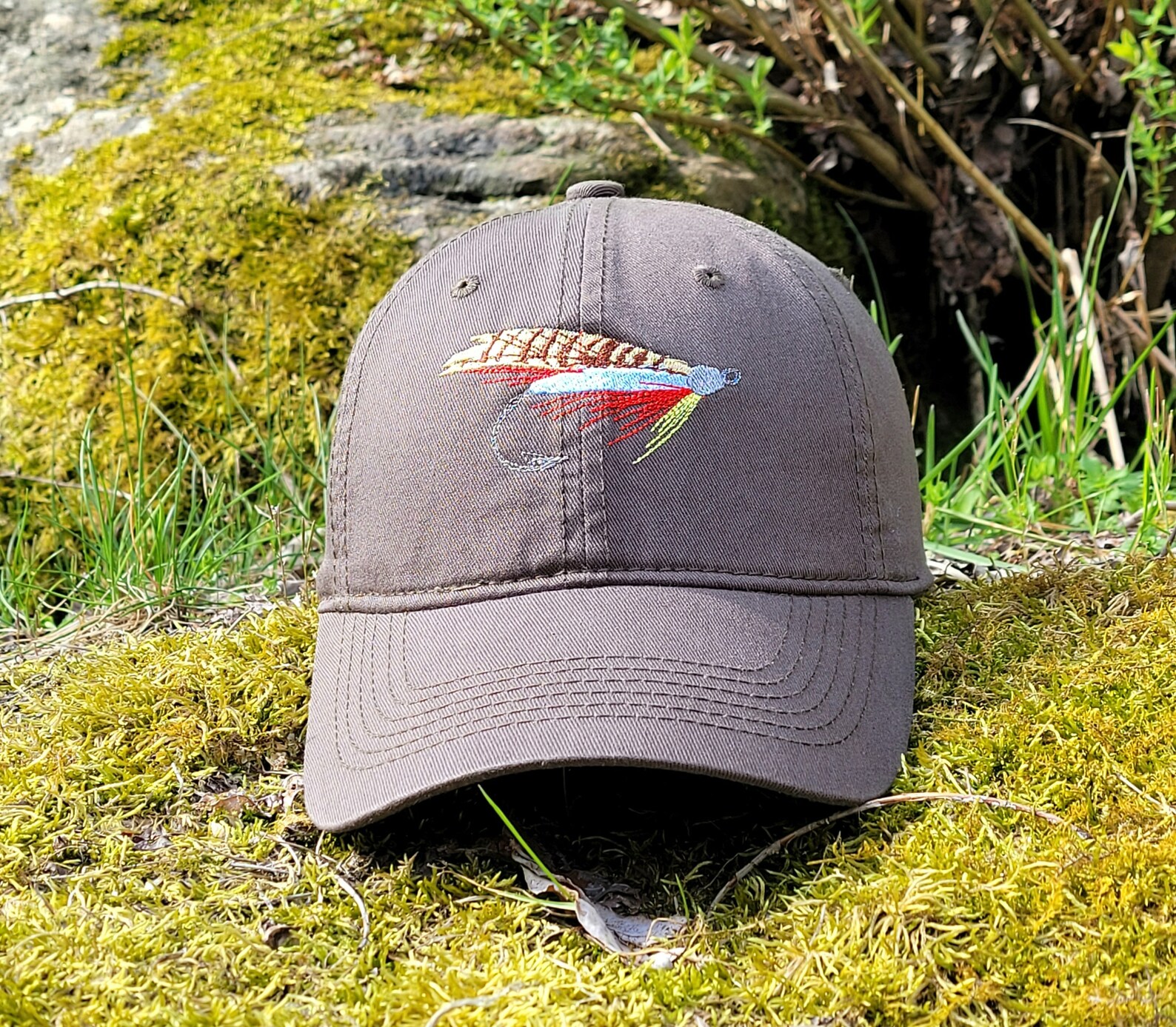 Fishing lure hat for men fly fishing baseball hat Etsy