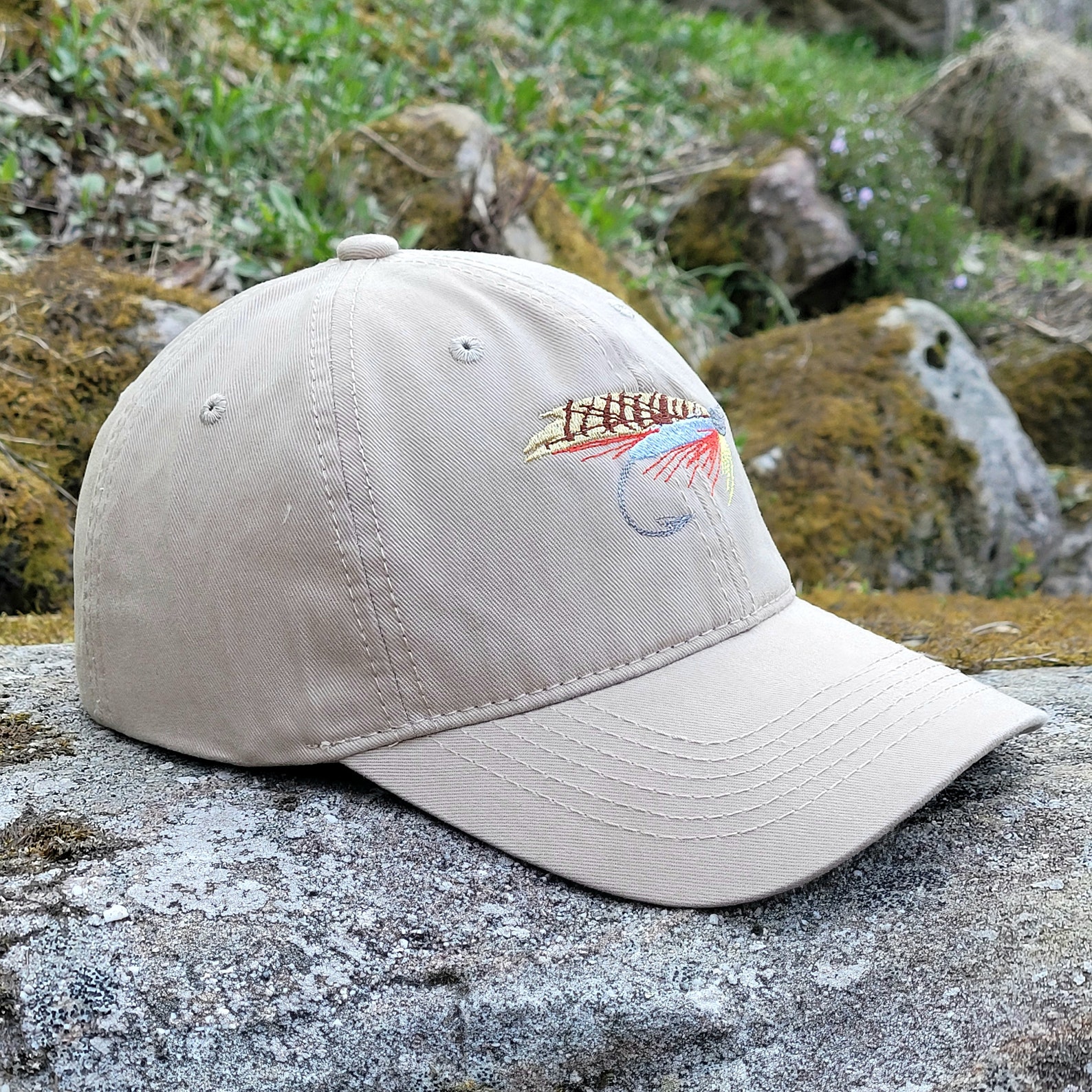 Fishing lure hat for men fly fishing baseball hat Etsy