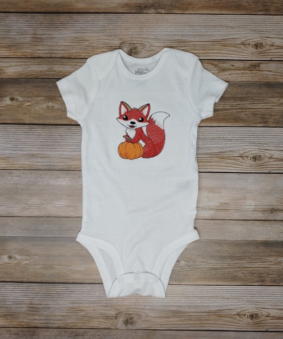 fox themed baby clothes