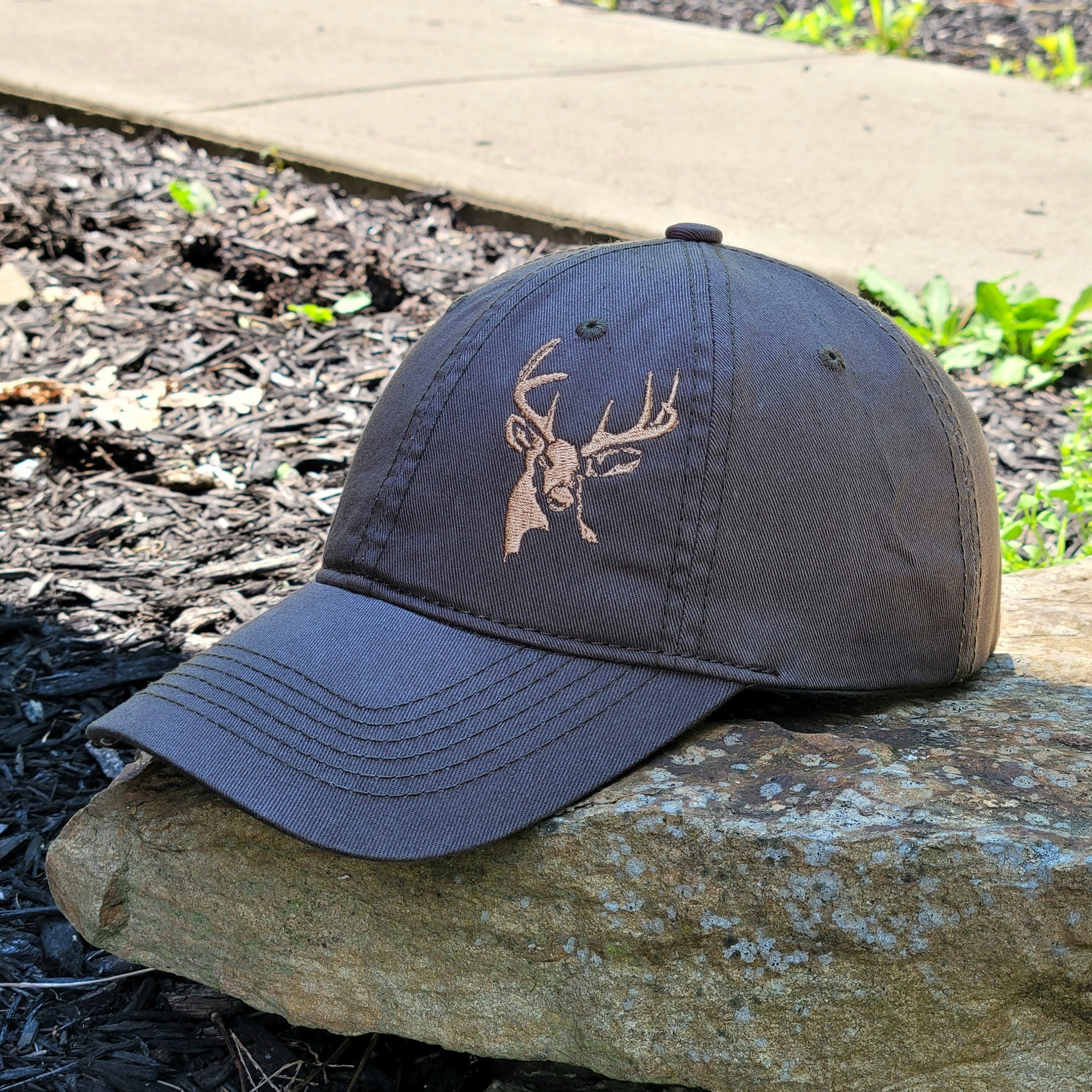 Whitetail deer hat for men deer mount hat hunting hat for Etsy