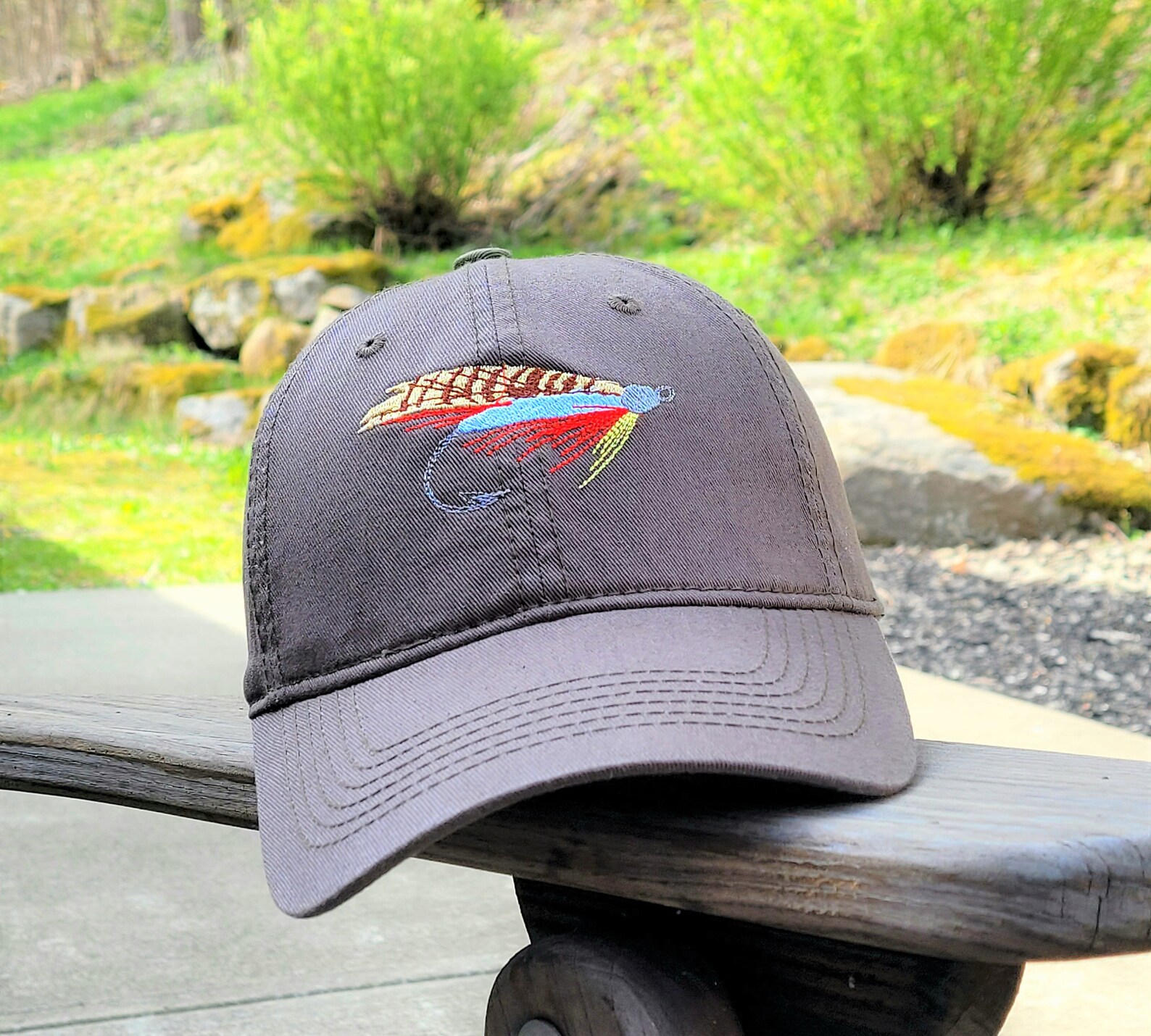 Fishing lure hat for men fly fishing baseball hat Etsy