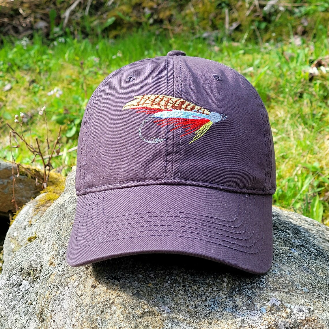 Fishing lure hat for men fly fishing baseball hat Etsy