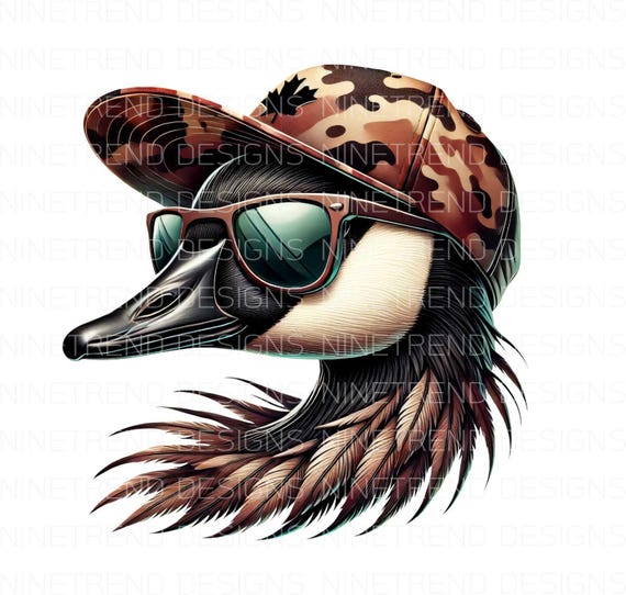 Canada Goose Camo Cap PNG Goose Sublimation PNG Canada Goose Shirt Png Watercolor Goose Png Instant Download Commercial Use Etsy
