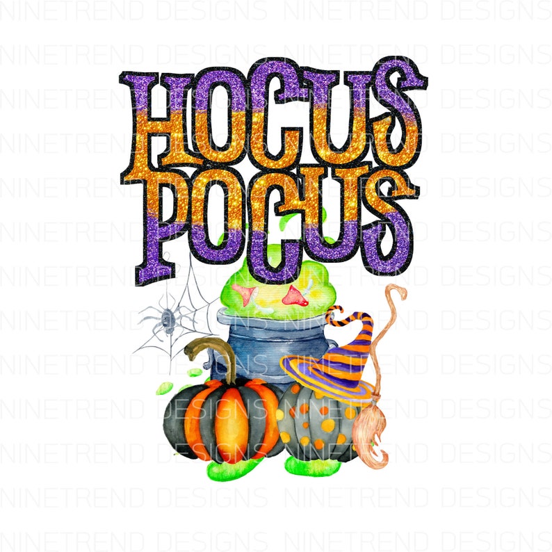 Download Hocus Pocus Png halloween Sublimation Designs ...