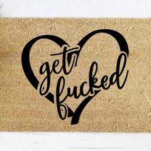 Door mat, F Off, funny, adult