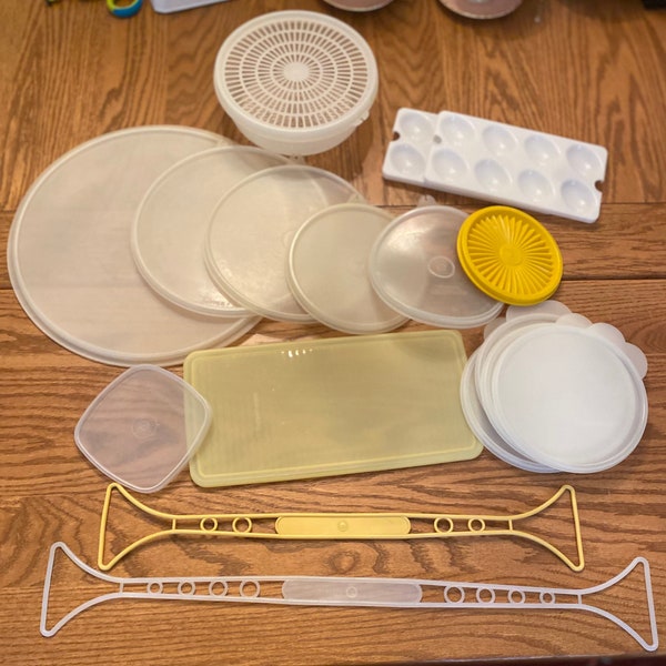 Tupperware Lids Replacement Etsy