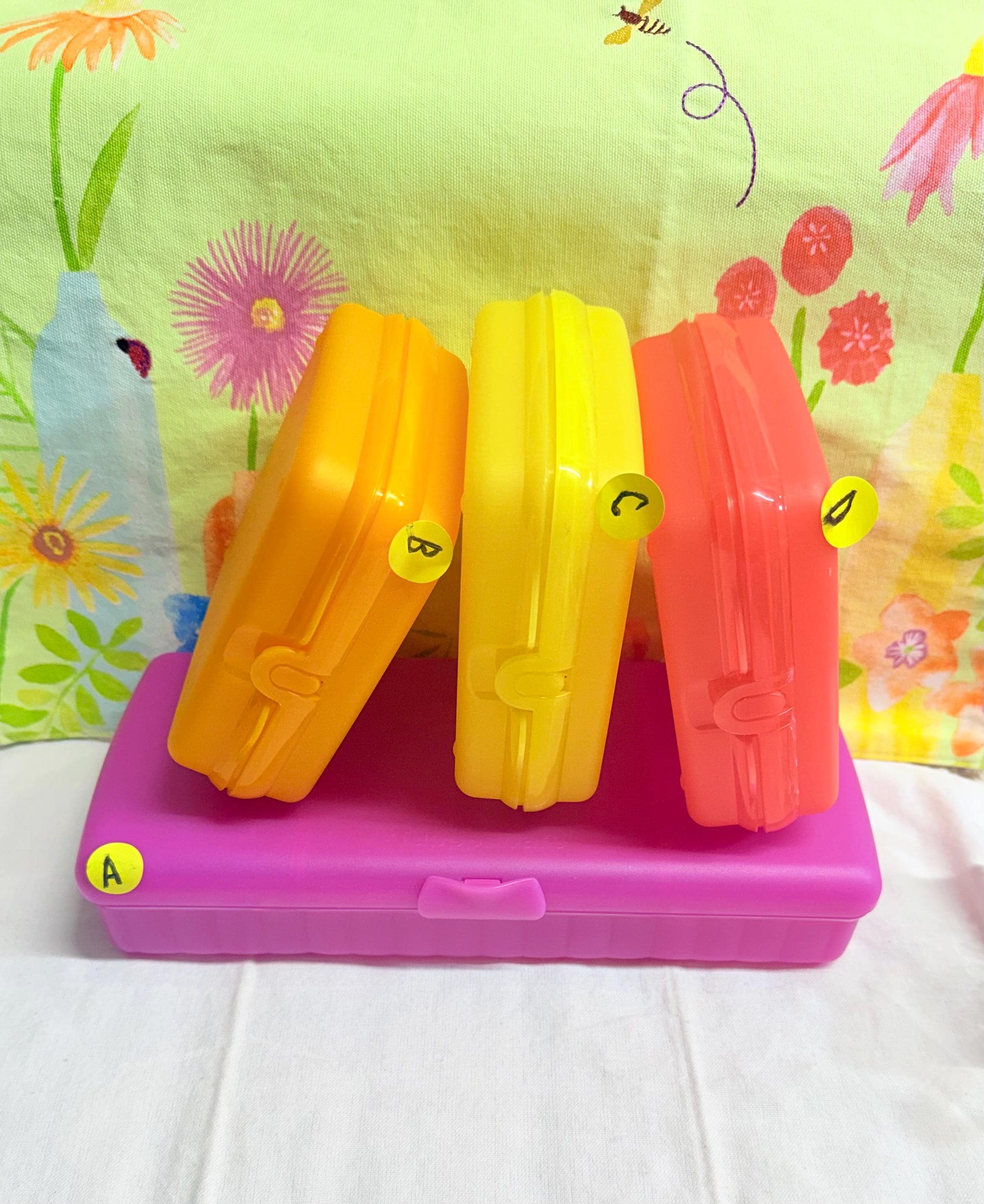 BOÎTE À GOÛTER Tupperware Rouge Eco + EUR 9,00 - FR