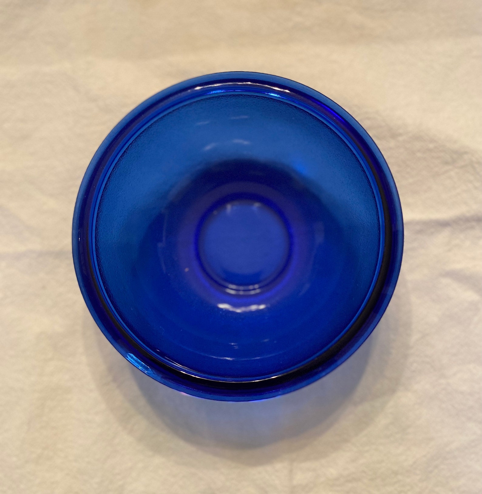 Vintage Cobalt Blue 5 Bowl Made in France Side Dish Etsy