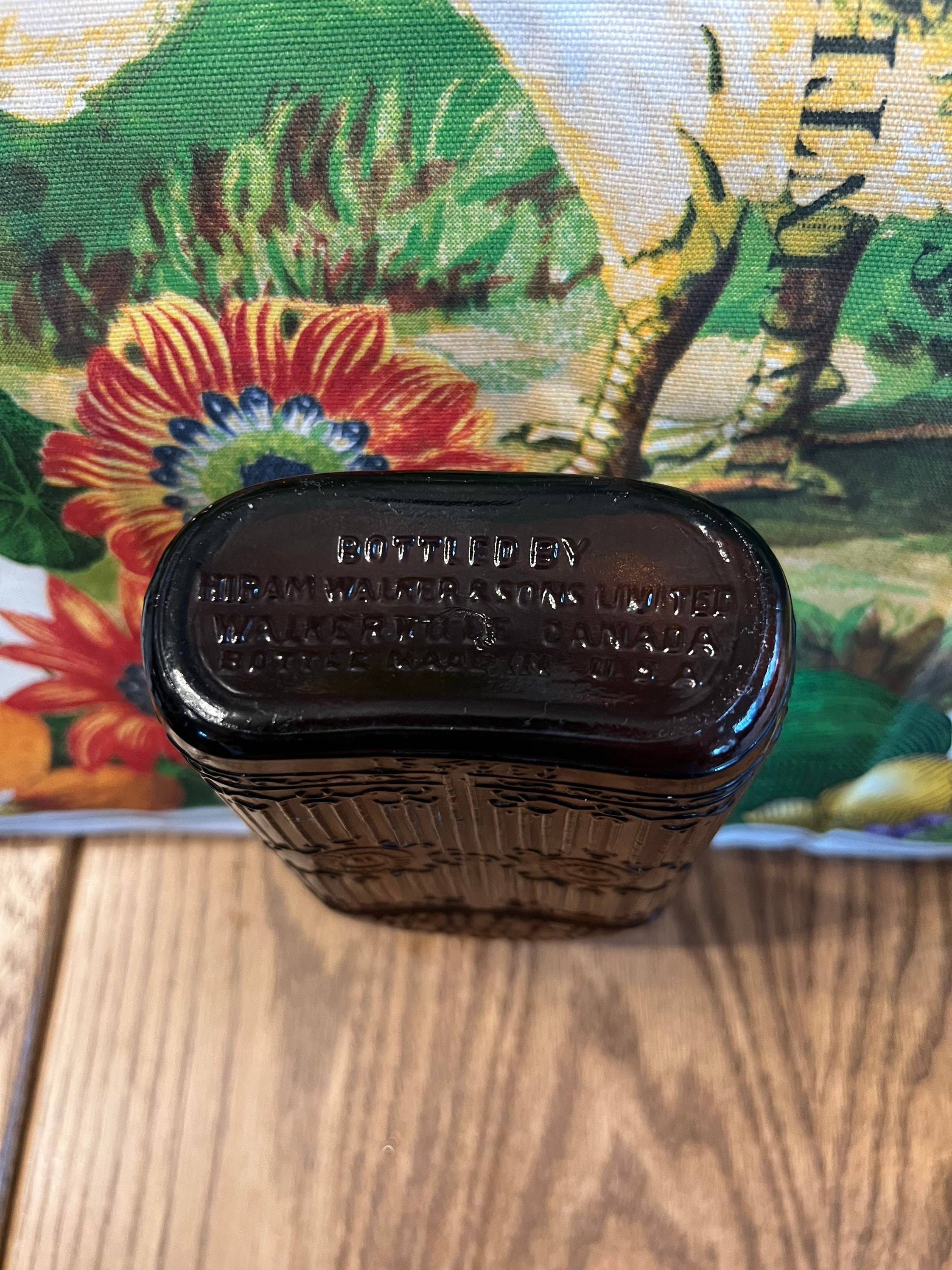 Vintage Whiskey Bottles • Prohibition Style Hiram Walker