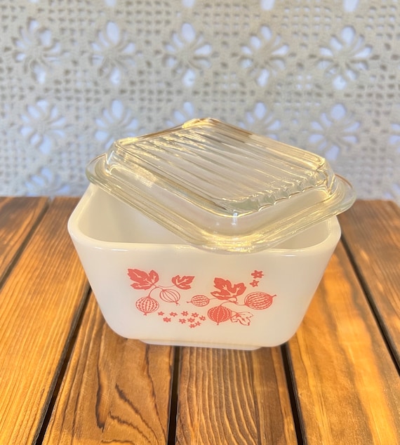 美品 オールドパイレックス old PYREX 食器 グーズベリー ヴィンテージ シンデレラミキシングボウル グースベリー ピンク Mサイズ 1950