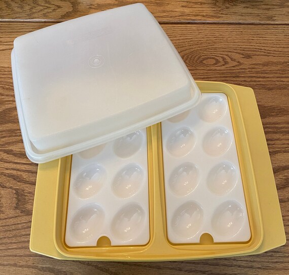 Plastic Containers Collectibles Tupperware Deviled Egg Transport Keeper