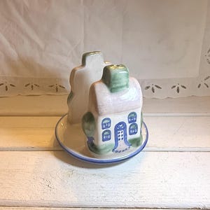 Vintage M.A. Hadley House Napkin Holder • Rare Discontinued Ceramic Piece, Made in Kentucky