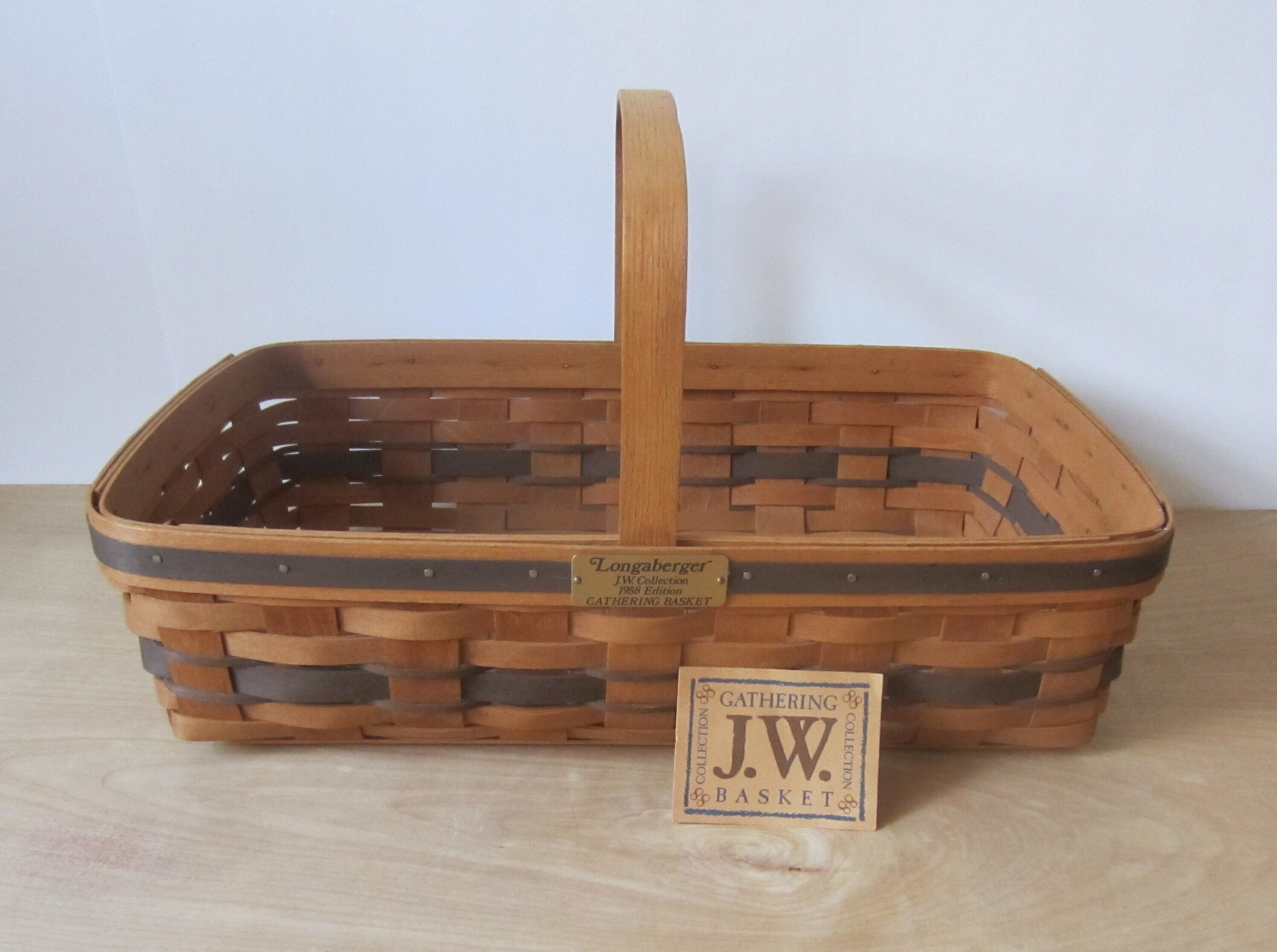 1988 Longaberger Basket - Etsy