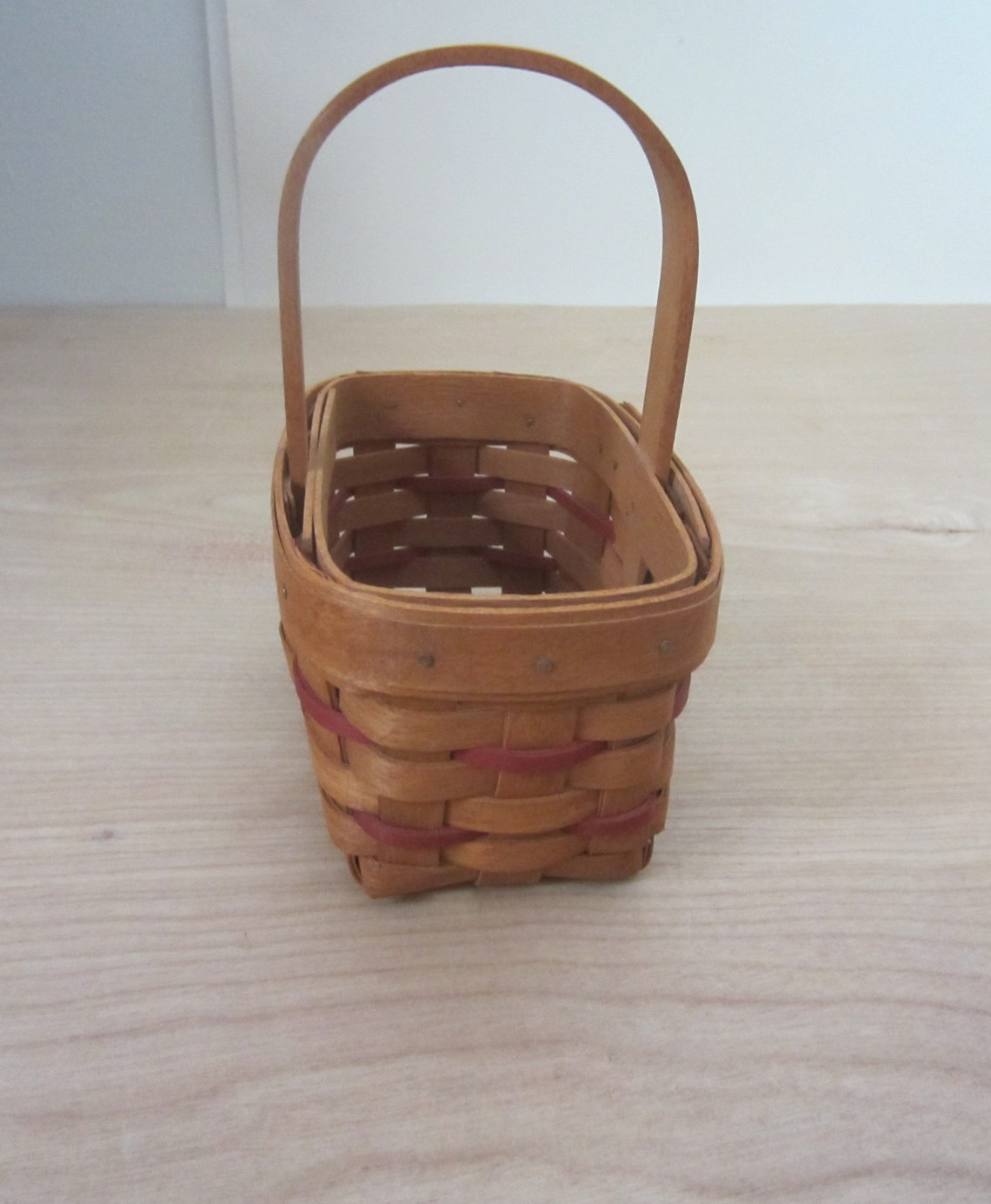 Longaberger Sweetheart basket red basket 1st in a series Etsy